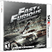 Fast & Furious: Showdown PAL Nintendo 3DS PAL box art